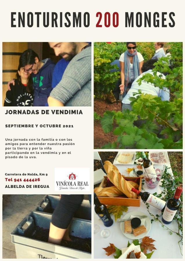 Hotel Vinicola Real-200 Monges Albelda De Iregua Eksteriør billede