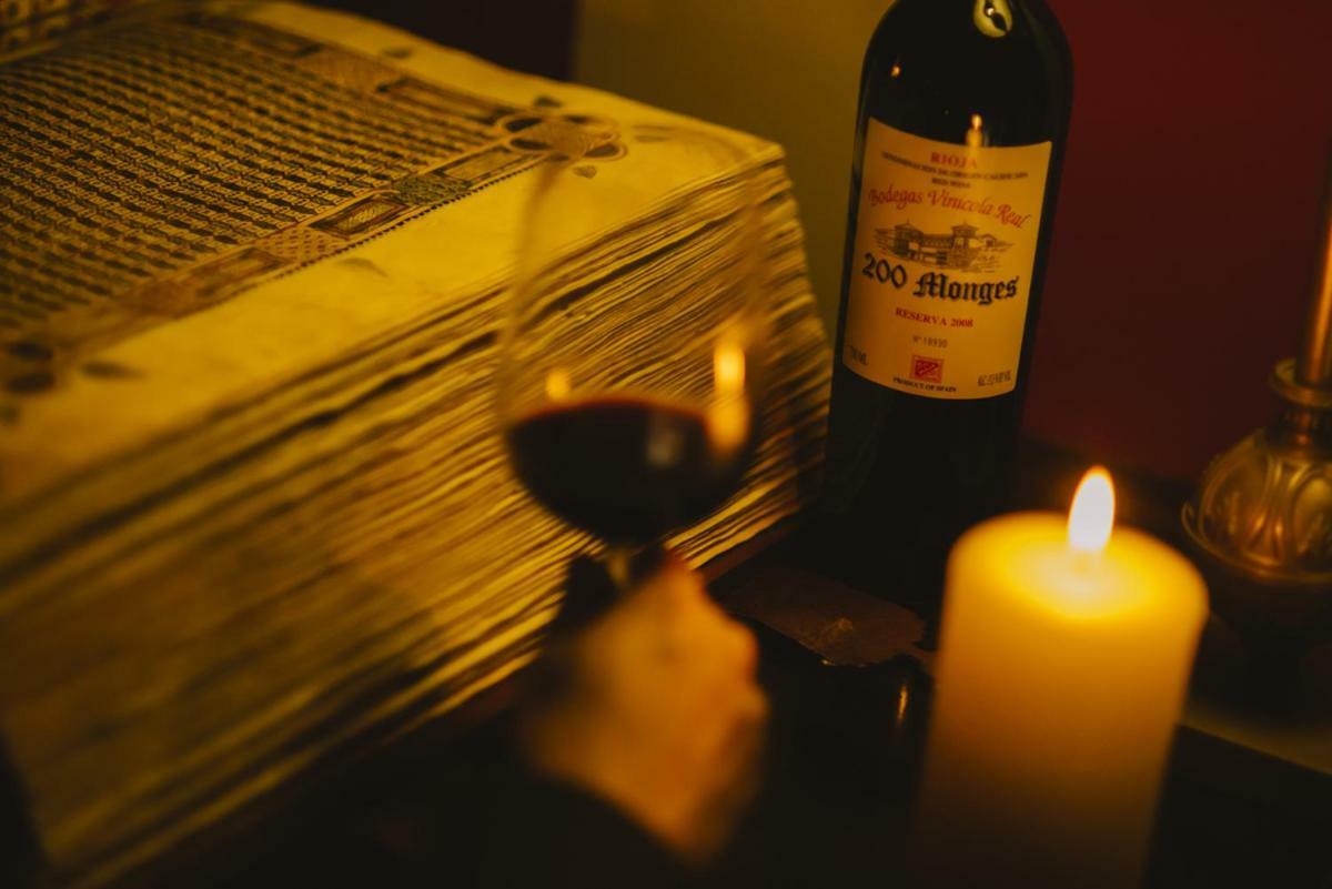 Hotel Vinicola Real-200 Monges Albelda De Iregua Eksteriør billede